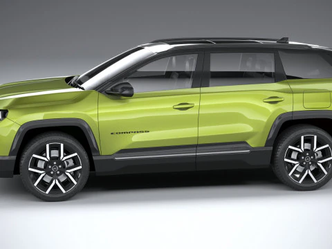 Jeep Compass 2026 3D Model