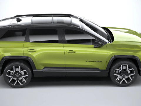 Jeep Compass 2026 3D Model