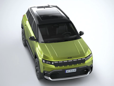 Jeep Compass 2026 3D Model