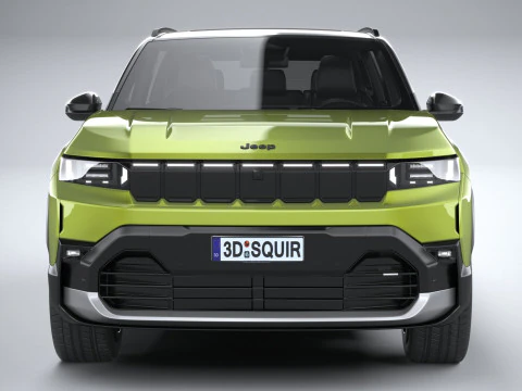 Jeep Compass 2026 3D Model