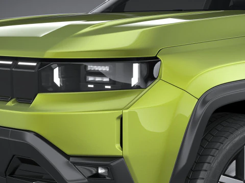 Jeep Compass 2026 3D Model