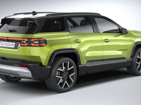 Jeep Compass 2026 3D Model