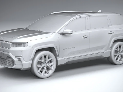 Jeep Compass 2026 3D Model