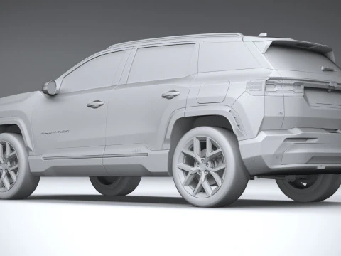 Jeep Compass 2026 3D Model