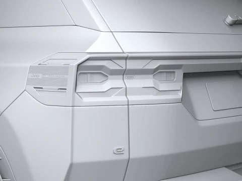 Jeep Compass 2026 3D Model