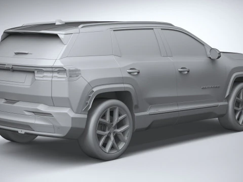 Jeep Compass 2026 3D Model