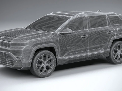 Jeep Compass 2026 3D Model