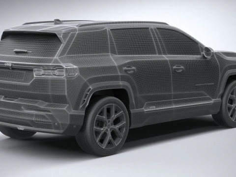 Jeep Compass 2026 3D Model