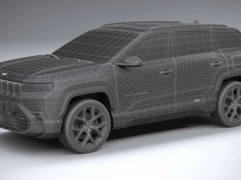 Jeep Compass 2026 3D Model