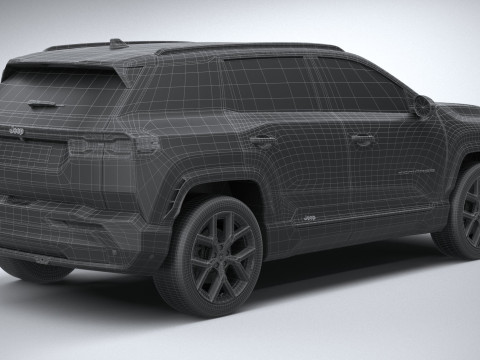 Jeep Compass 2026 3D Model