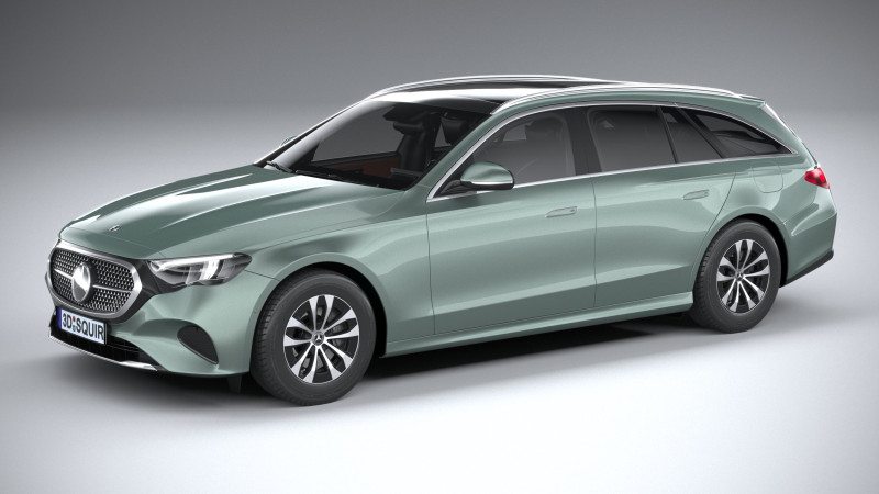 Mercedes-Benz E-Class Avantgrade Estate 2025 3D 모델 .c4d .max .obj .3ds .fbx .stl .blend