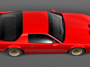 Pontiac Firebird Trans Am 1988-1990 3D 模型