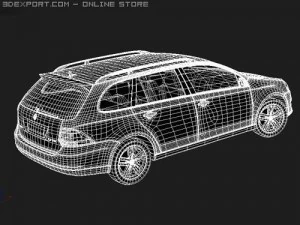 Volkswagen Golf V Variant 3D Model