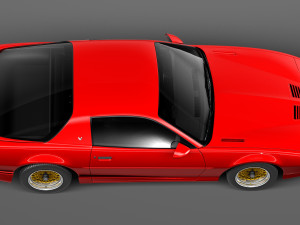 Pontiac Firebird Trans Am GTA 1991-1993 Model 3D