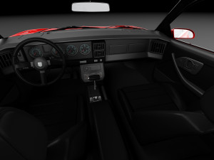Pontiac Firebird Trans Am GTA 1991-1993 Model 3D