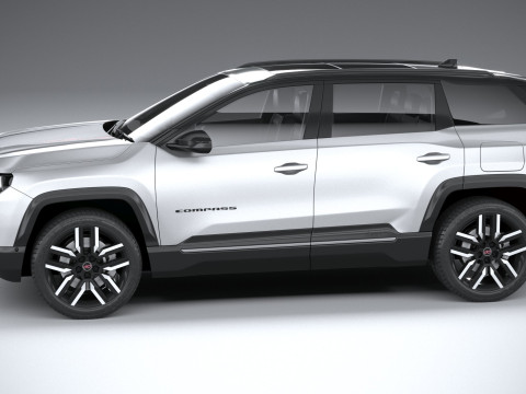 Jeep Compass Overland 2026 3D Model