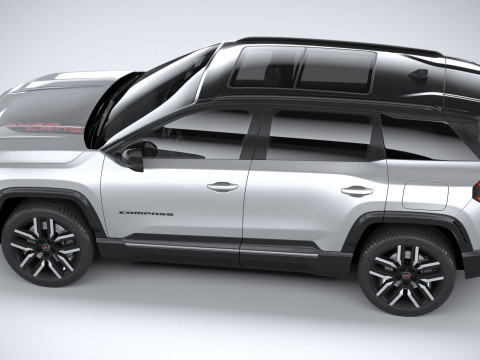 Jeep Compass Overland 2026 3D Model