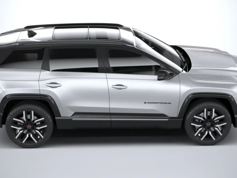 Jeep Compass Overland 2026 3D Model