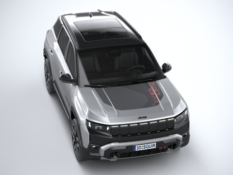 Jeep Compass Overland 2026 3D Model