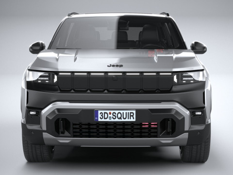 Jeep Compass Overland 2026 3D Model