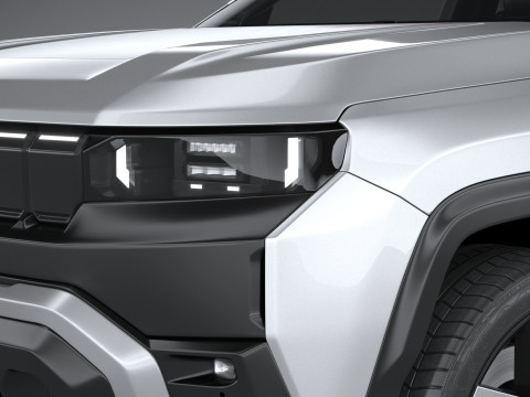 Jeep Compass Overland 2026 3D Model