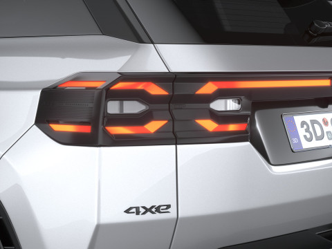 Jeep Compass Overland 2026 3D Model