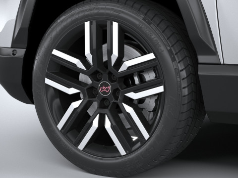 Jeep Compass Overland 2026 3D Model