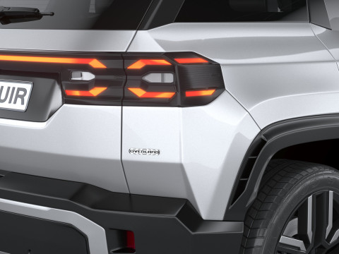 Jeep Compass Overland 2026 3D Model