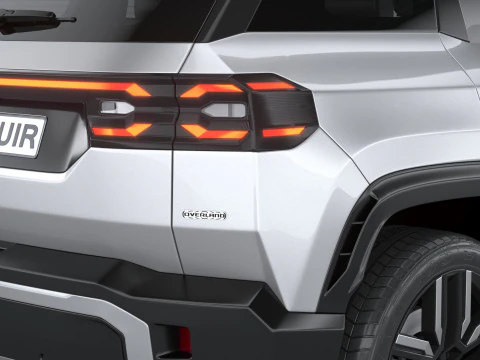 Jeep Compass Overland 2026 3D Model