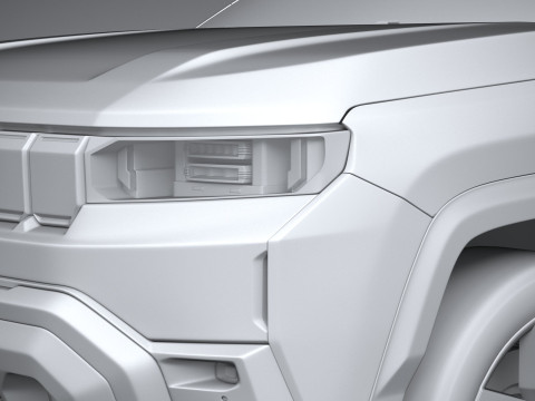 Jeep Compass Overland 2026 3D Model