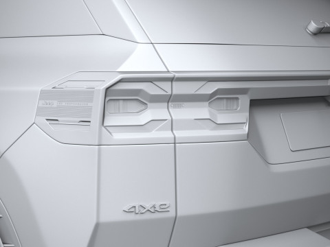Jeep Compass Overland 2026 3D Model