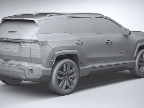 Jeep Compass Overland 2026 3D Model