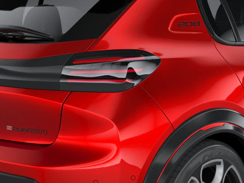 Peugeot E-208 GTI 2026 Modelo 3D
