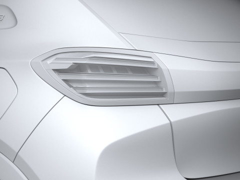 Peugeot E-208 GTI 2026 3D Модель