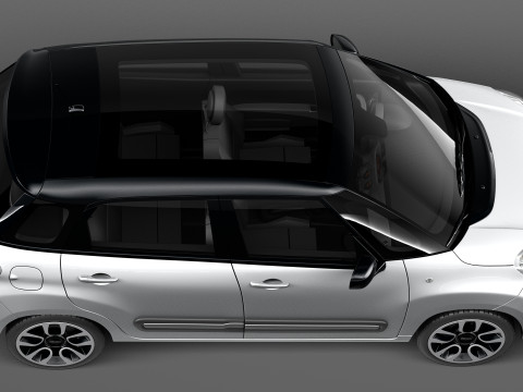 Fiat 500L 2013 3D मॉडल