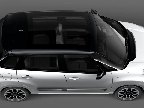Fiat 500L 2013 3D Model