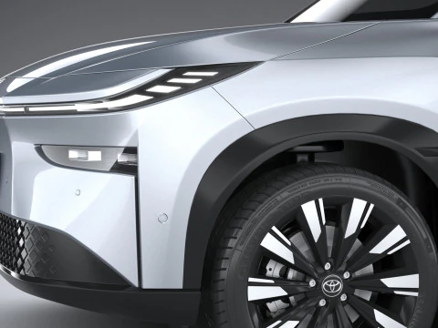 Toyota BZ3X 2026 3D Model