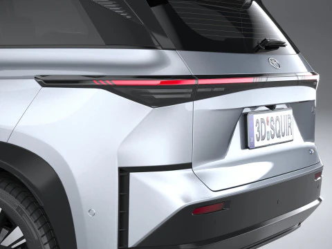 Toyota BZ3X 2026 3D Model