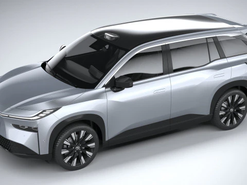 Toyota BZ3X 2026 3D Model