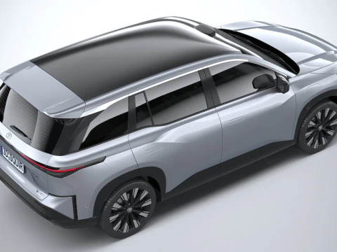 Toyota BZ3X 2026 3D Model