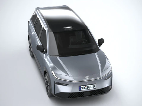 Toyota BZ3X 2026 3D Model