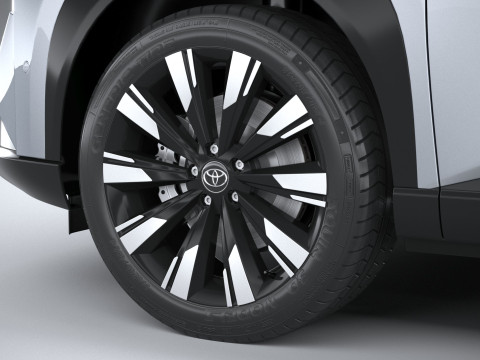 Toyota BZ3X 2026 Modelo 3D