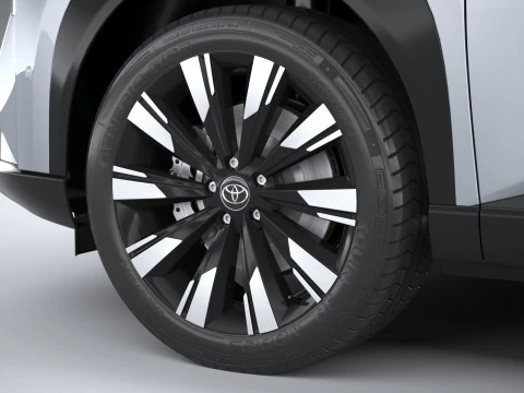 Toyota BZ3X 2026 3D Model