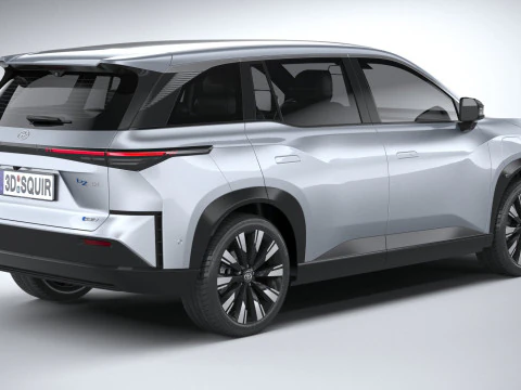 Toyota BZ3X 2026 3D Model