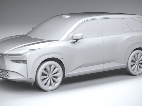 Toyota BZ3X 2026 Modelo 3D