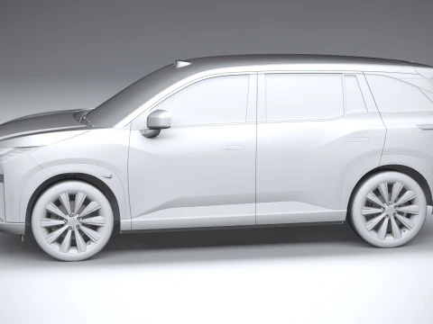 Toyota BZ3X 2026 3D Model
