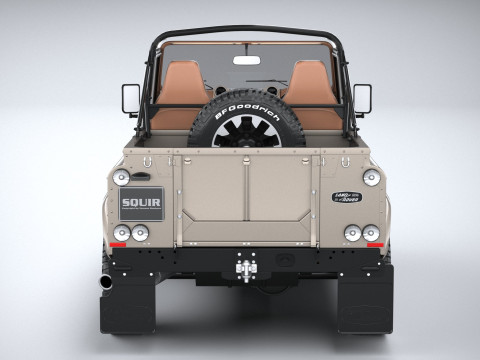 Land Rover Defender Classic V8 Soft Top 2025 Modèle 3D