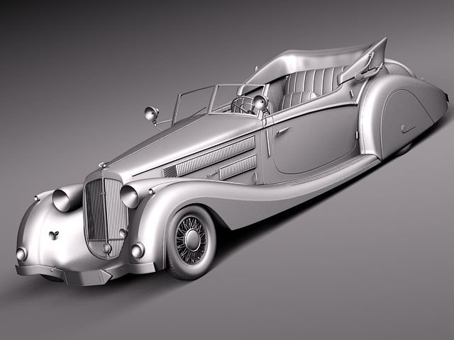 Horch 853 чертежи