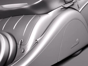 Horch 853a Voll Ruhrbeck Sport Cabriolet 1937 Modelo 3D