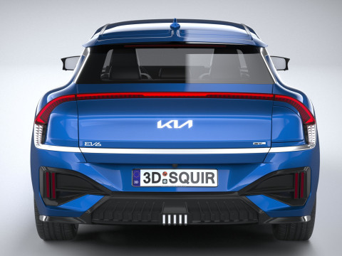 Kia EV6 GT 2025 3D-Modell